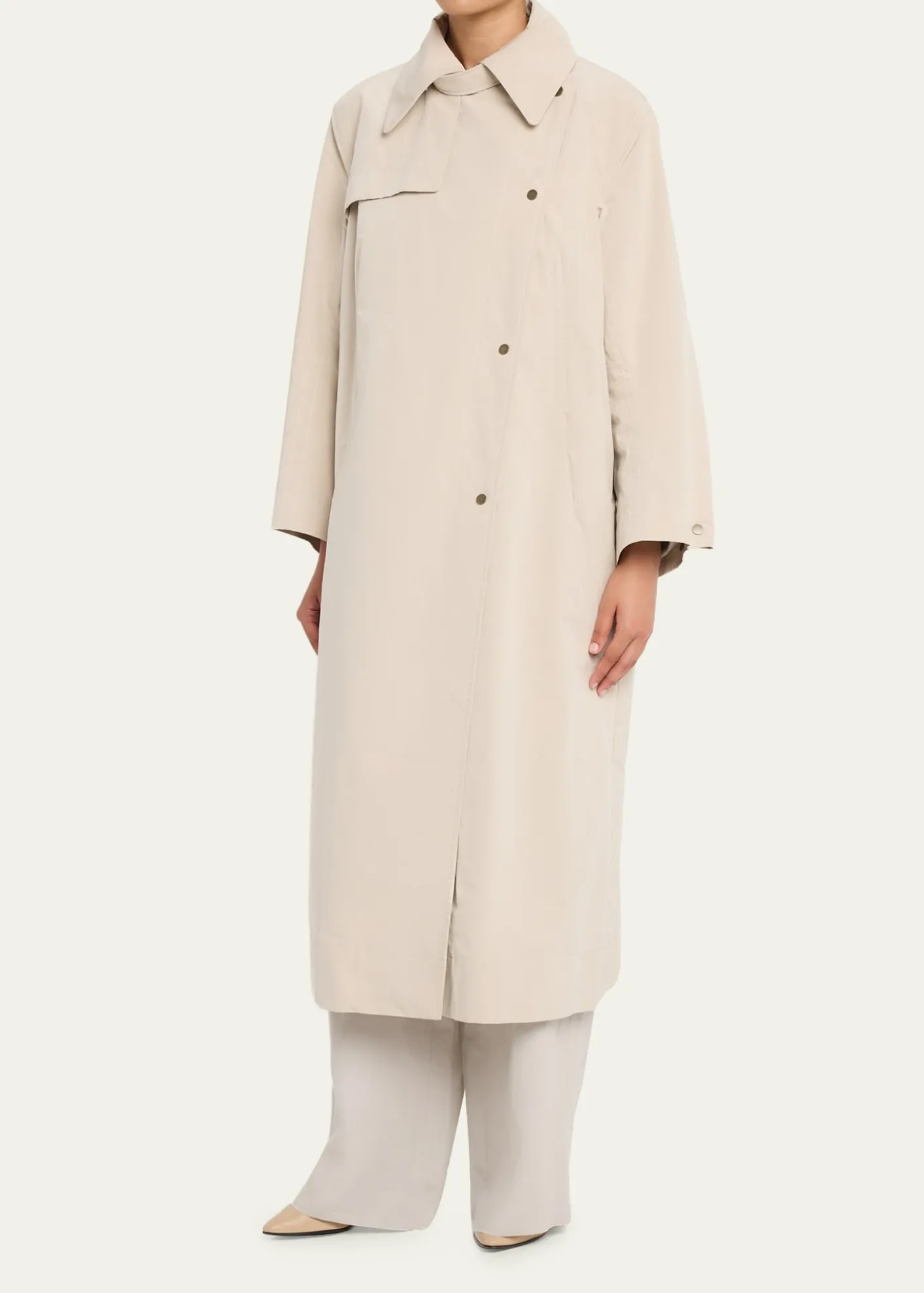 Giorgio ArmaniTechno Long Trench Coat