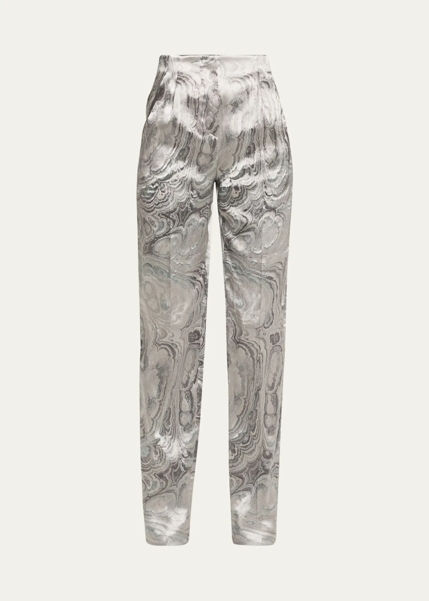 Giorgio ArmaniVirgin Wool Marbled Trousers