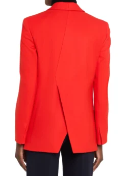 Giorgio ArmaniVirgin Wool Single-Breasted Longline Blazer