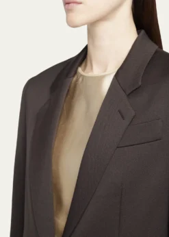 Giorgio ArmaniVirgin Wool Single-Breasted Blazer
