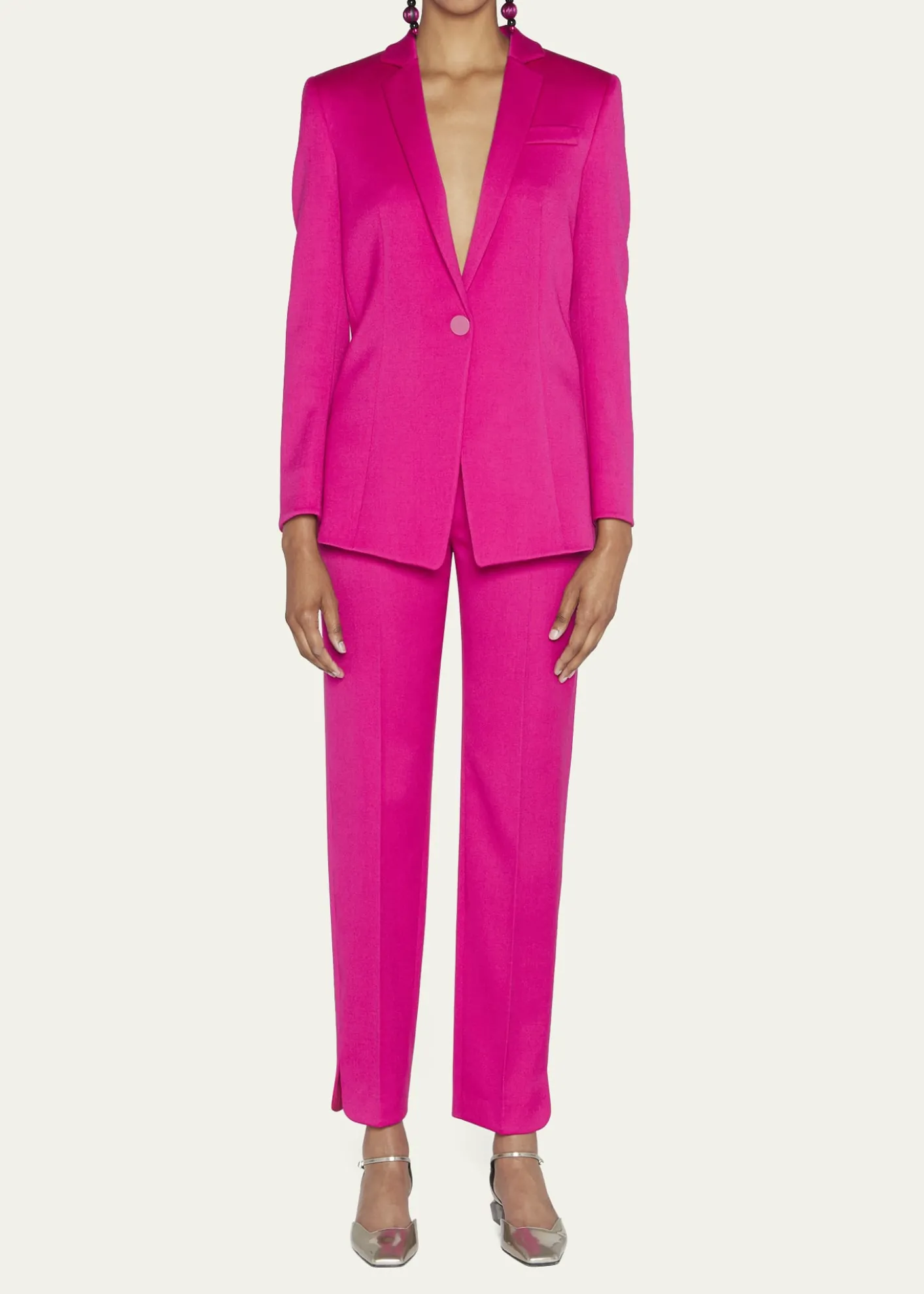 Giorgio ArmaniVirgin Wool Tuxedo Blazer