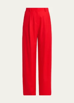 Giorgio ArmaniWide-Leg Virgin Wool Trousers