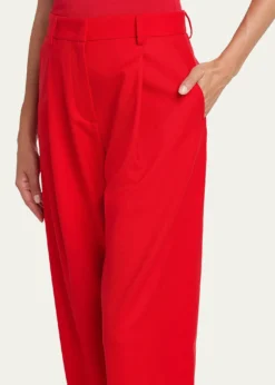 Giorgio ArmaniWide-Leg Virgin Wool Trousers