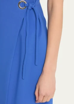 Giorgio ArmaniWrap Midi Dress with Tie Detail