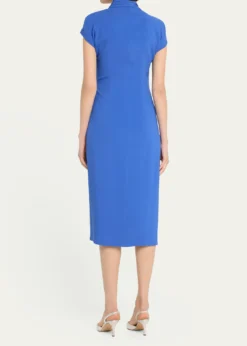 Giorgio ArmaniWrap Midi Dress with Tie Detail