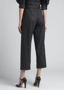 Giorgio ArmaniZip-Hem Skinny-Leg Jersey Pants