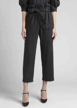 Giorgio ArmaniZip-Hem Skinny-Leg Jersey Pants
