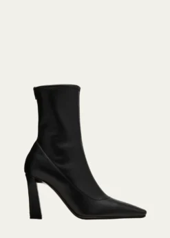 Giuseppe ZanottiBarbaro Stretch Leather Ankle Booties