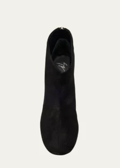 Giuseppe ZanottiSensorial Suede Leather Ankle Booties