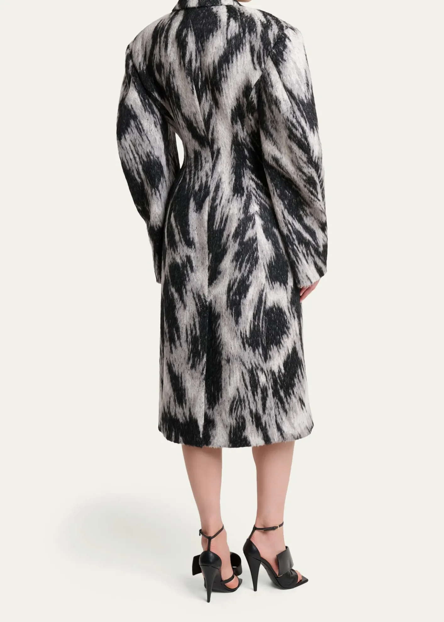 GivenchyAnimal Cocoon Coat