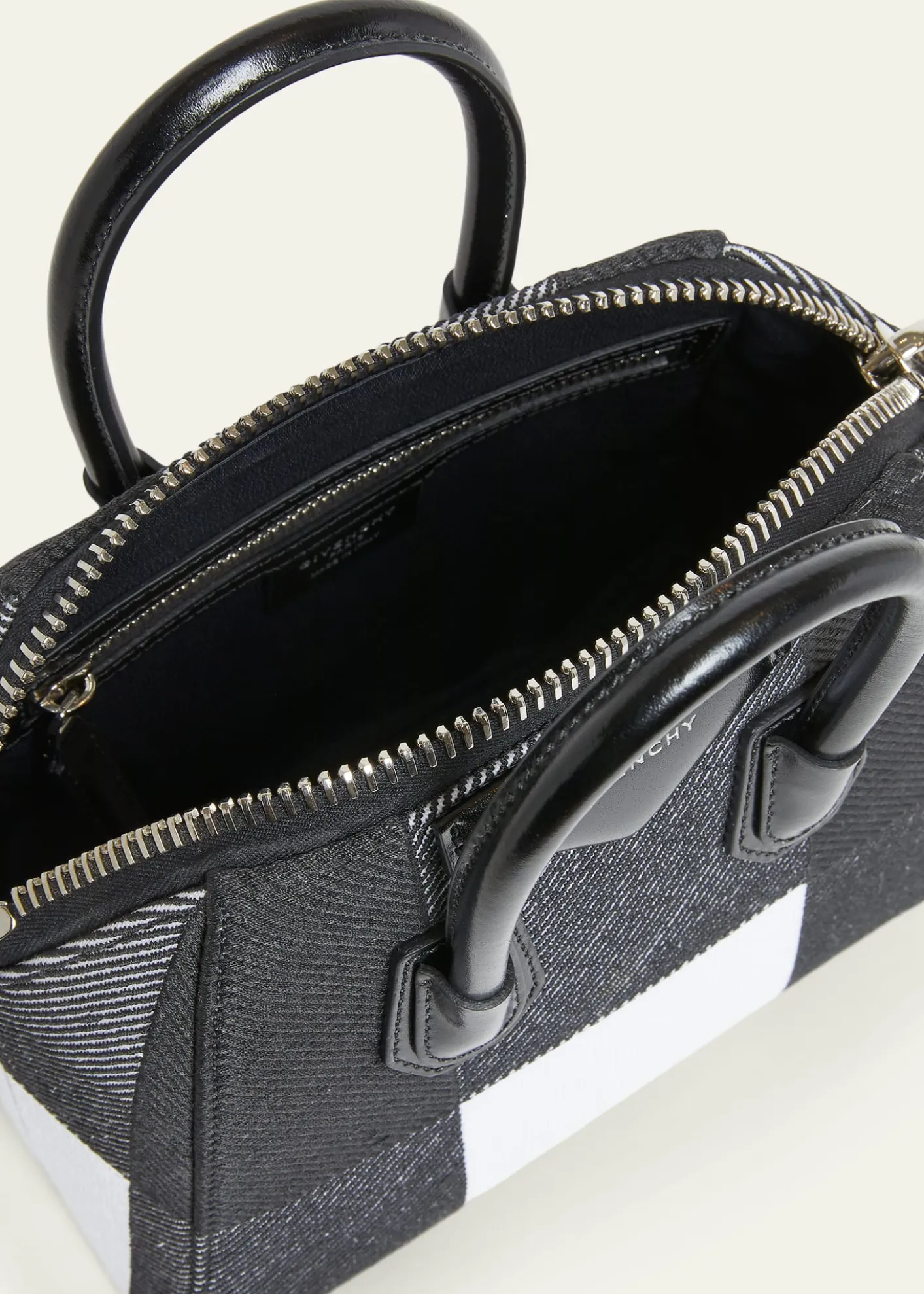 GivenchyAntigona Check Top-Handle Bag