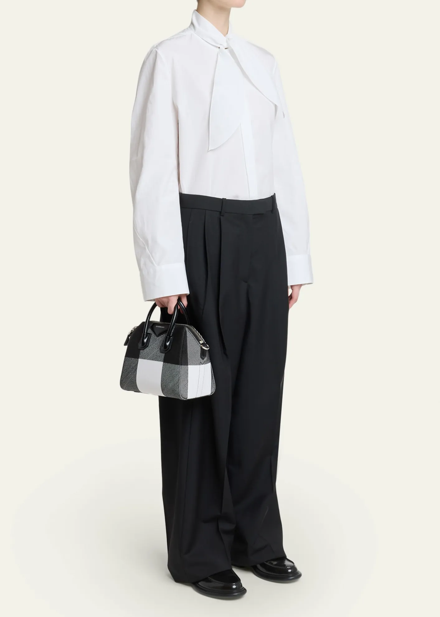 GivenchyAntigona Check Top-Handle Bag