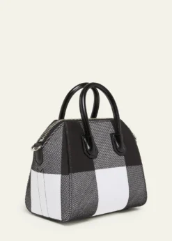 GivenchyAntigona Check Top-Handle Bag