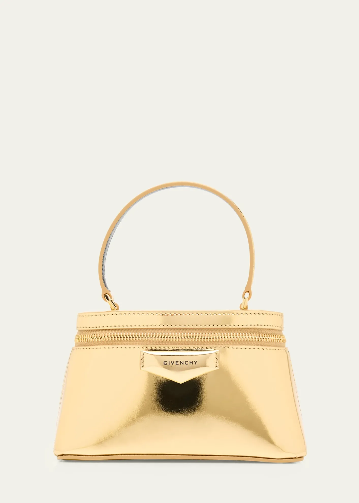 GivenchyAntigona Metallic Leather Vanity Bag