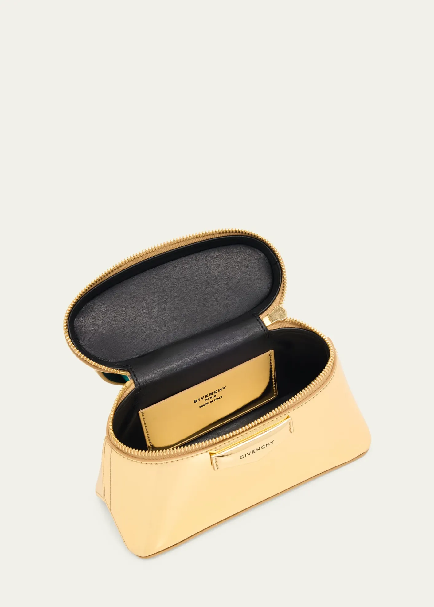 GivenchyAntigona Metallic Leather Vanity Bag