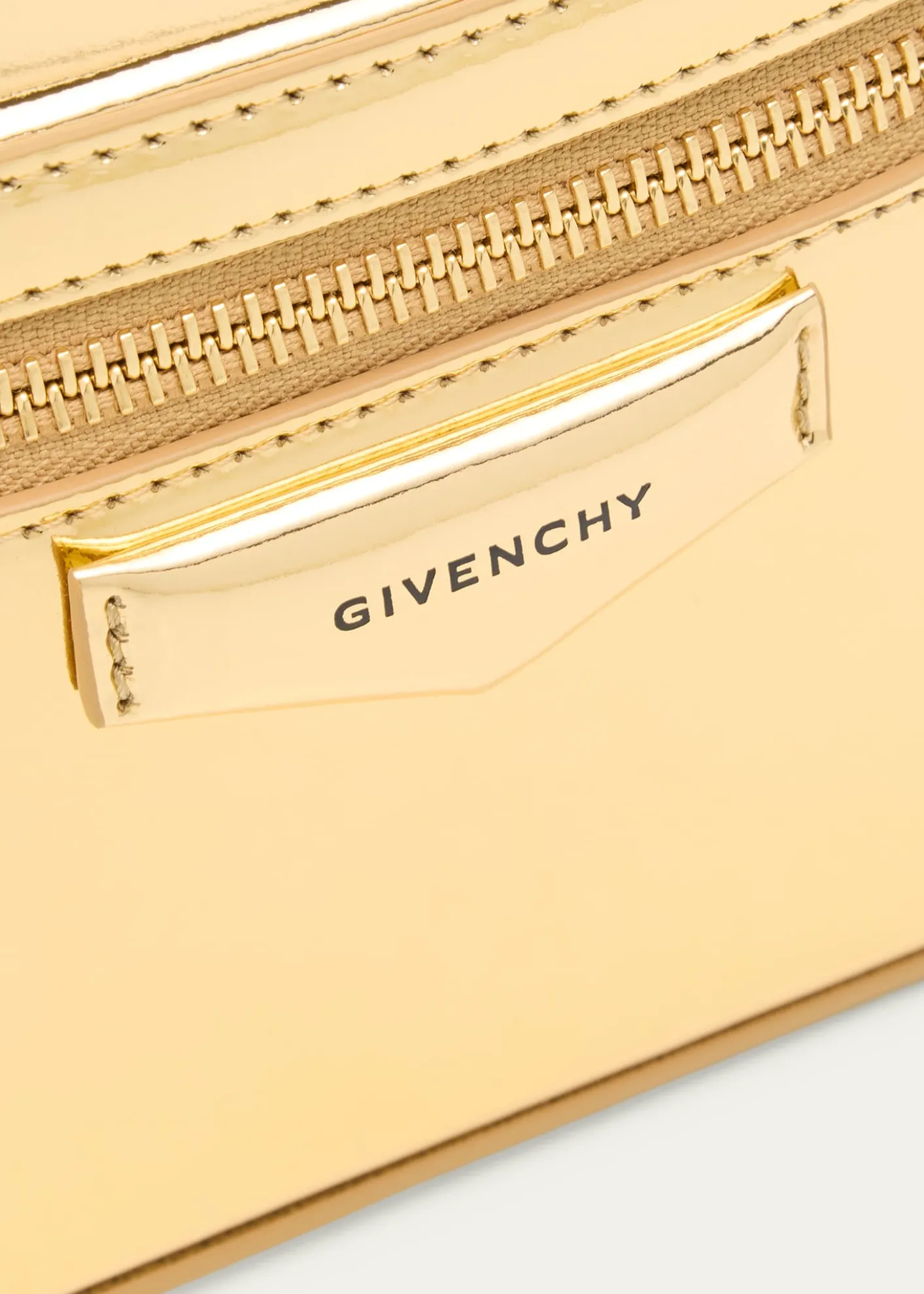 GivenchyAntigona Metallic Leather Vanity Bag