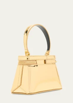 GivenchyAntigona Metallic Leather Vanity Bag