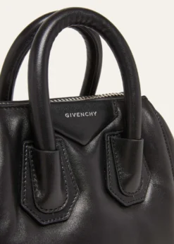 GivenchyAntigona Puffy Top-Handle Bag in Leather