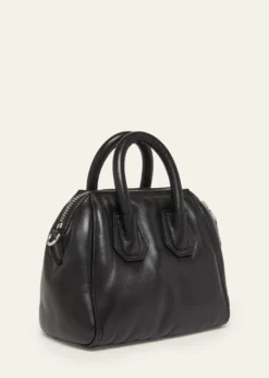 GivenchyAntigona Puffy Top-Handle Bag in Leather