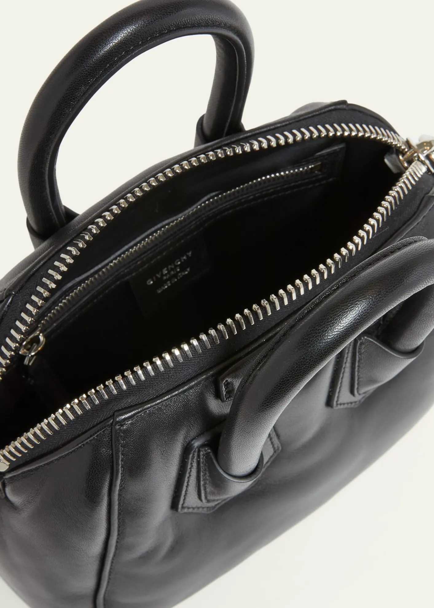 GivenchyAntigona Puffy Top-Handle Bag in Leather