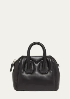 GivenchyAntigona Puffy Top-Handle Bag in Leather