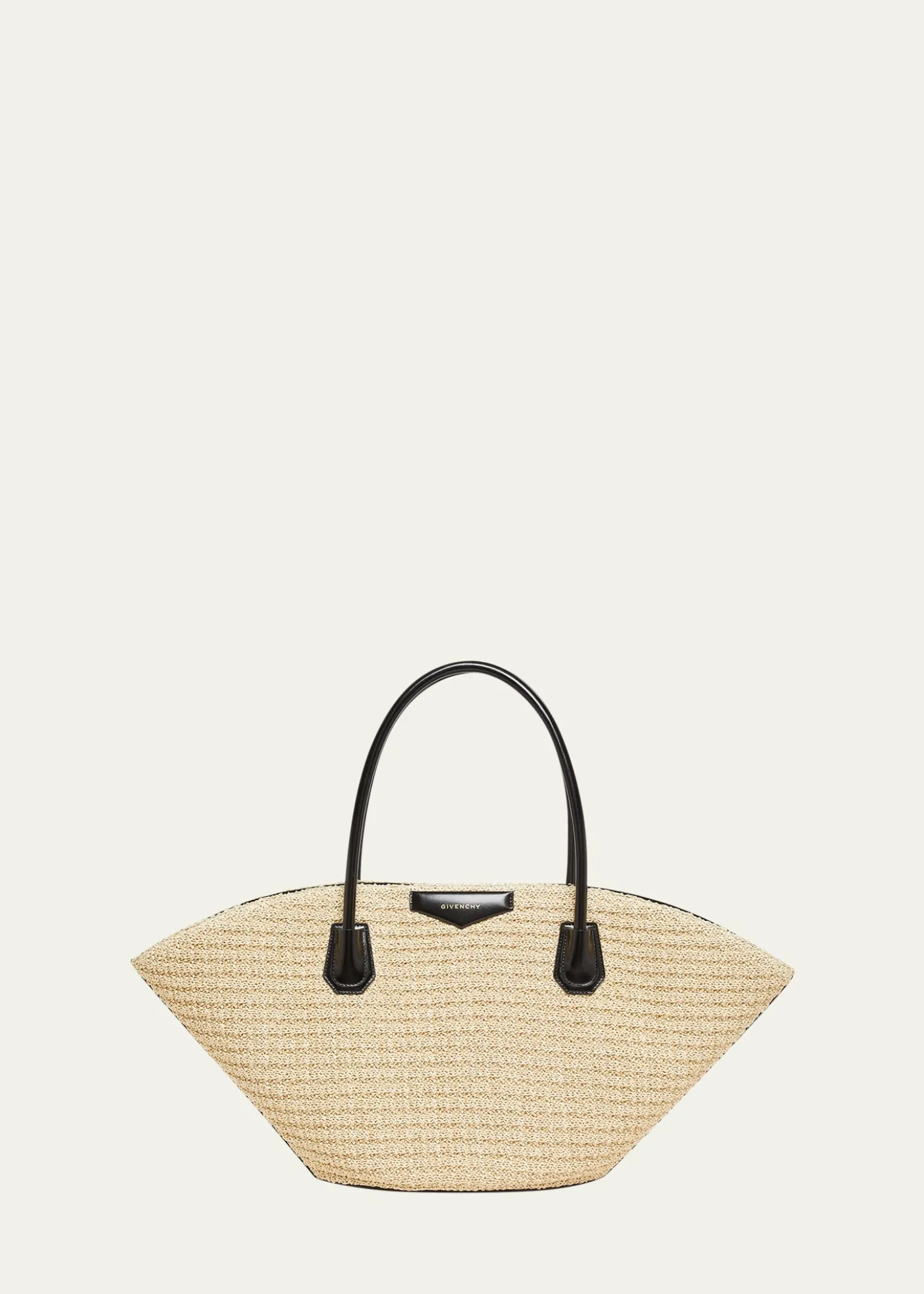 GivenchyAntigona Small Tote Bag in Faux Raffia