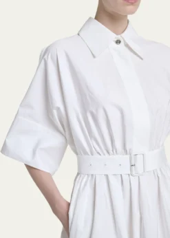 GivenchyCinched Waist Mini Shirtdress