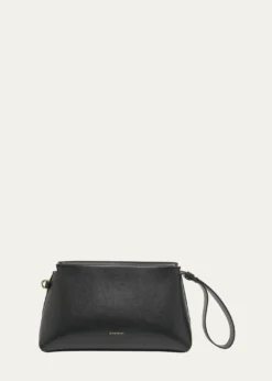 GivenchyDay Wristlet Pouch Bag in Grain Leather