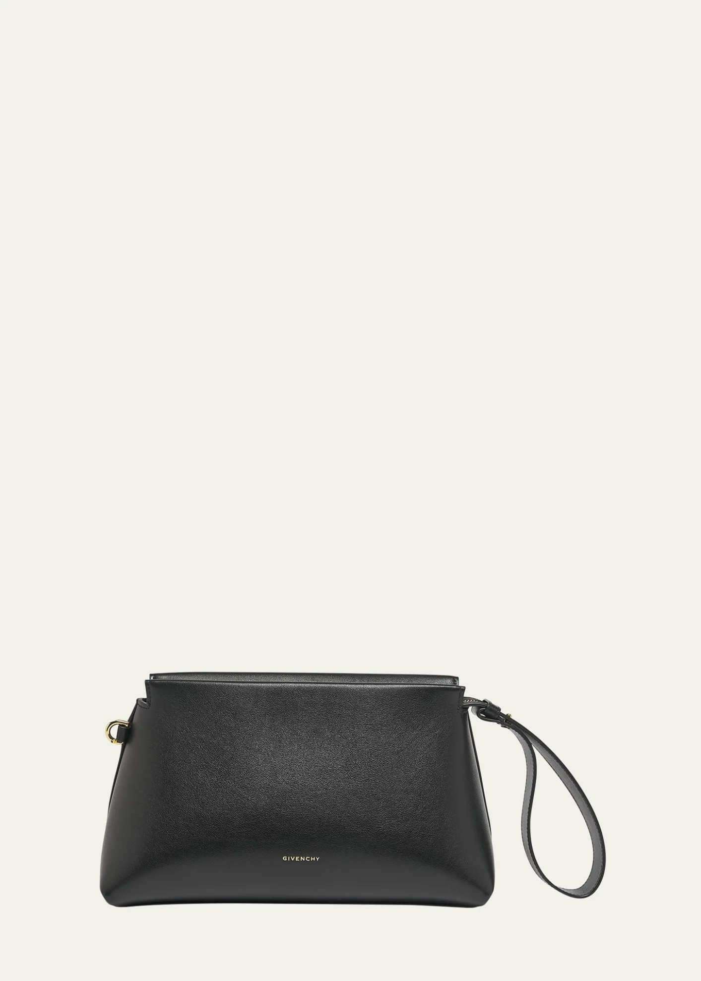 GivenchyDay Wristlet Pouch Bag in Grain Leather
