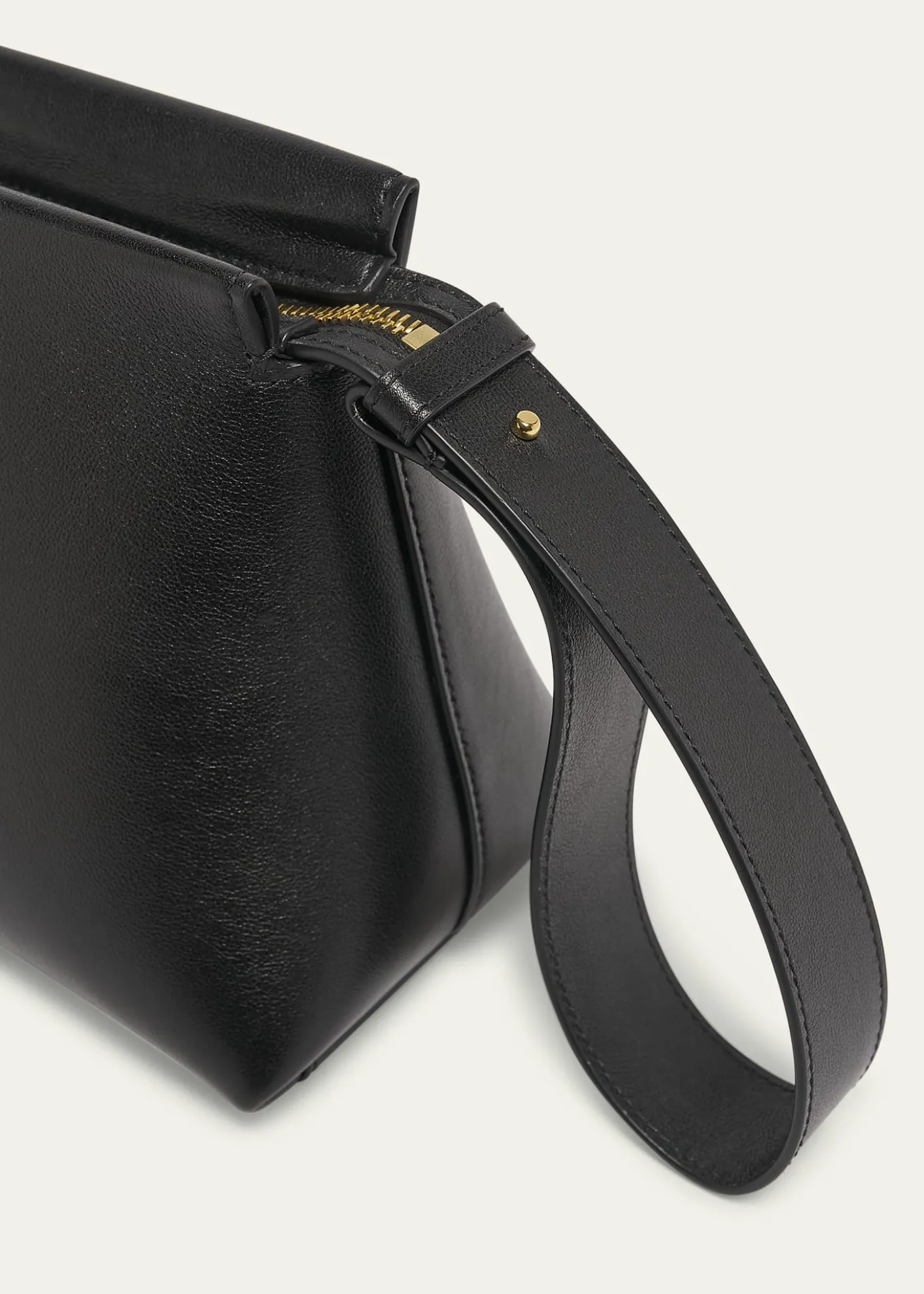 GivenchyDay Wristlet Pouch Bag in Grain Leather