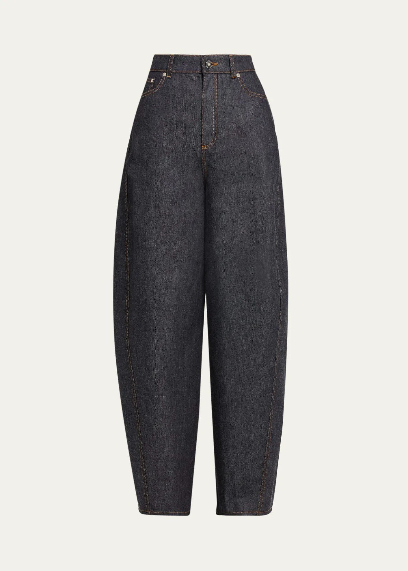 GivenchyDenim Barrel-Leg Cocoon Pants