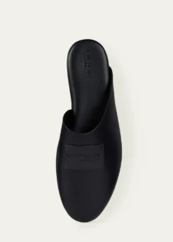GivenchyLabel Leather Mules