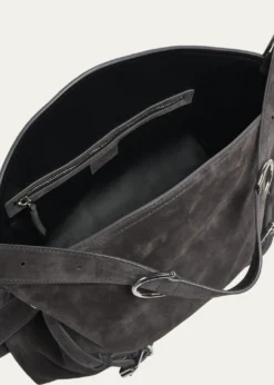 GivenchyMedium Voyou Suede Shoulder Bag