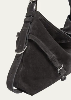 GivenchyMedium Voyou Suede Shoulder Bag