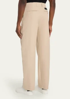 GivenchyMen's Cotton Gabardine Wide-Leg Pants