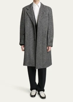 GivenchyMen's Donegal Herringbone Coat