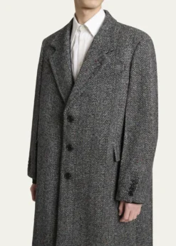 GivenchyMen's Donegal Herringbone Coat