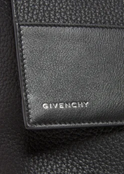 GivenchyMen's Leather Flap-Top Crossbody Bag