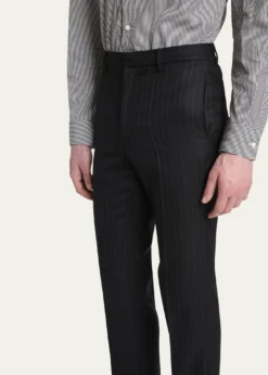 GivenchyMen's Classic-Fit Pinstripe Formal Trousers