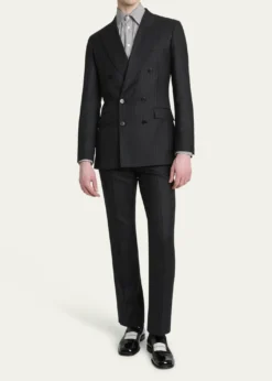 GivenchyMen's Classic-Fit Pinstripe Formal Trousers