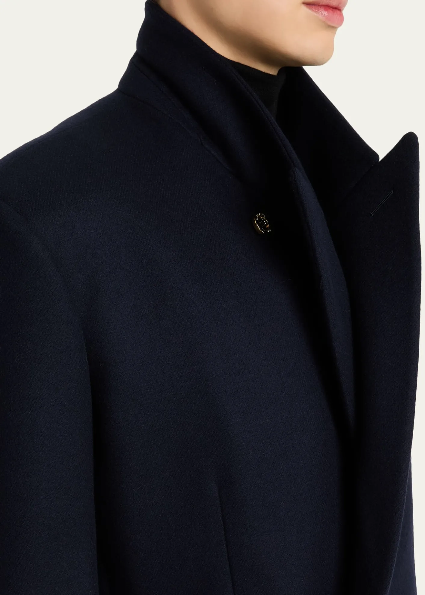 GivenchyMen's Deconstructed Wool Peak-Lapel Sport Jacket