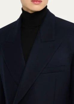 GivenchyMen's Deconstructed Wool Peak-Lapel Sport Jacket