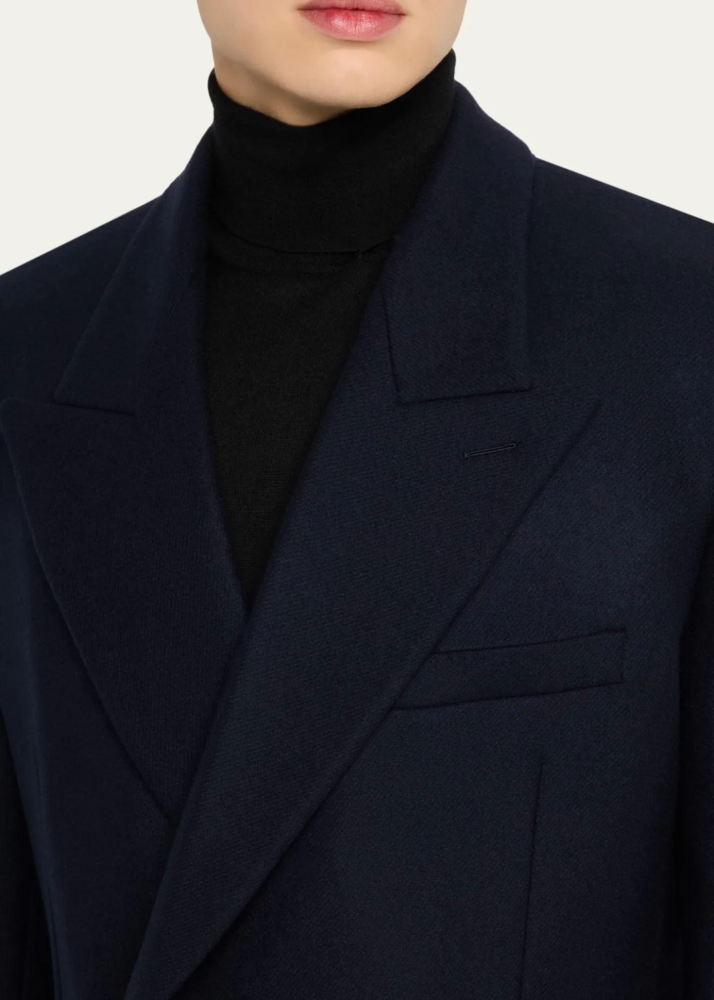 GivenchyMen's Deconstructed Wool Peak-Lapel Sport Jacket