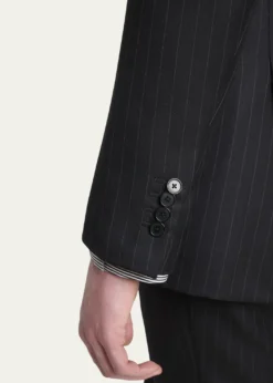 GivenchyMen's Double-Breasted Pinstripe Sport Coat