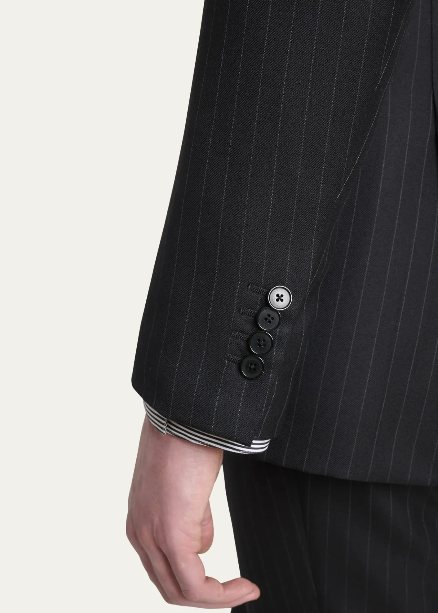 GivenchyMen's Double-Breasted Pinstripe Sport Coat