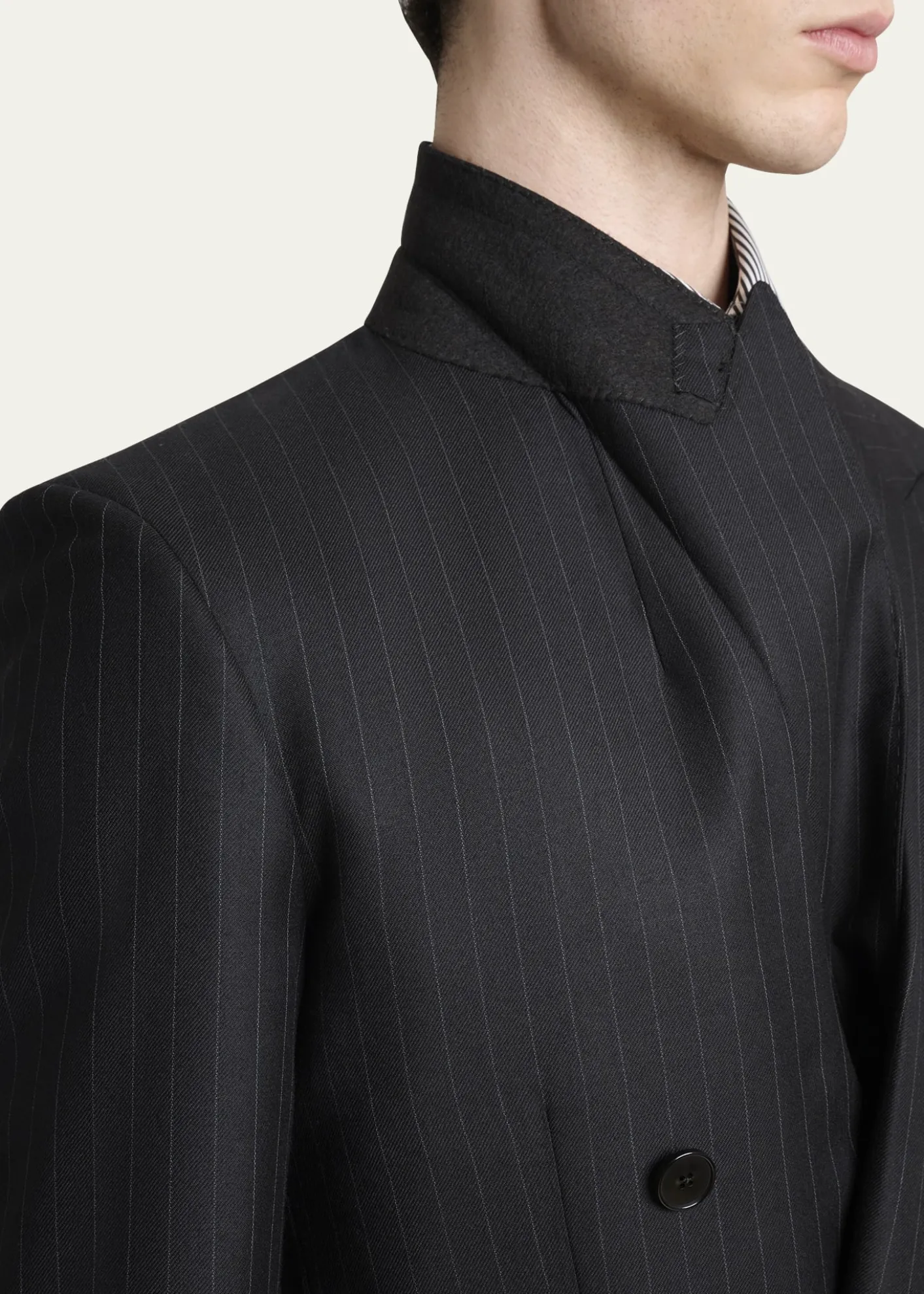 GivenchyMen's Double-Breasted Pinstripe Sport Coat