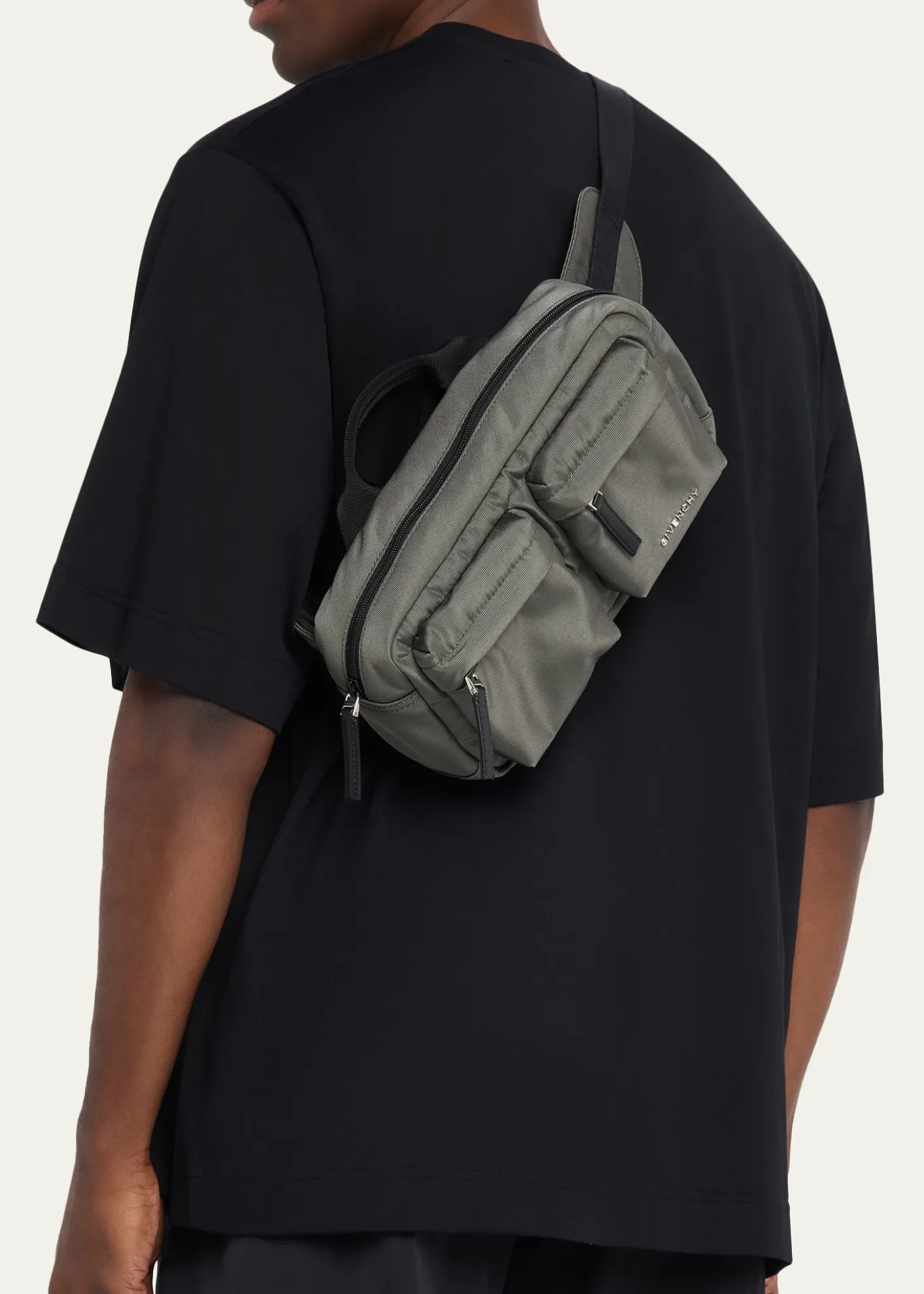 GivenchyMen's Essential U Nylon Belt Bag