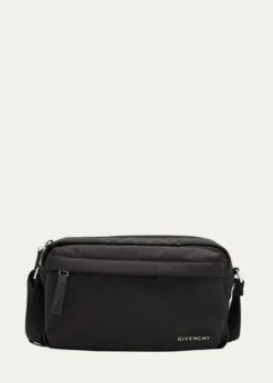 GivenchyMen's Essential U Nylon Crossbody Bag