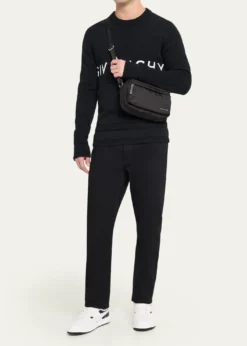 GivenchyMen's Essential U Nylon Crossbody Bag