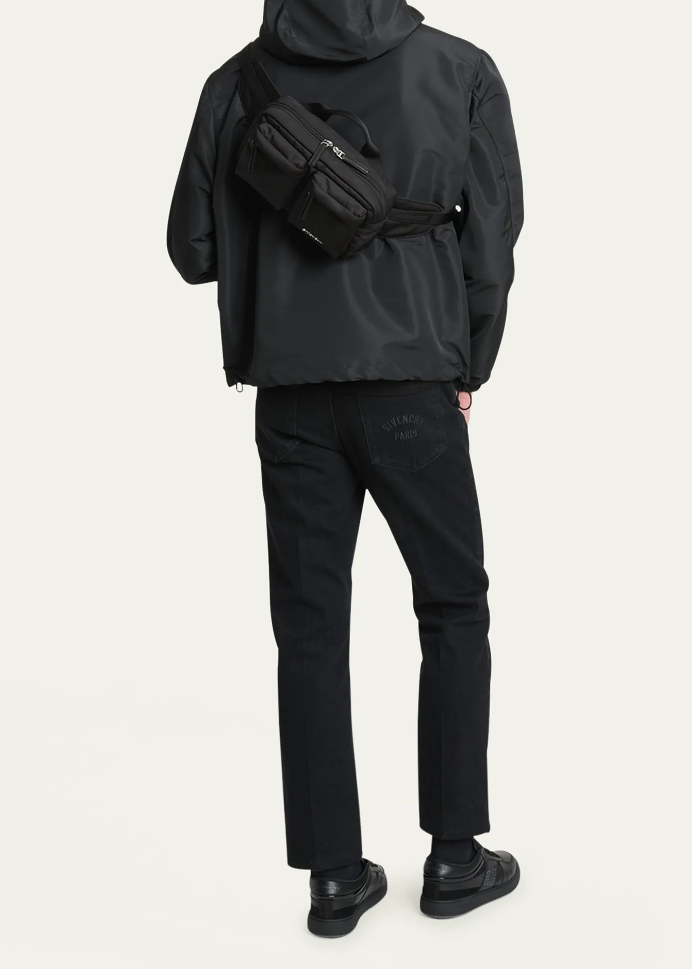GivenchyMen's Essential U Nylon Belt Bag